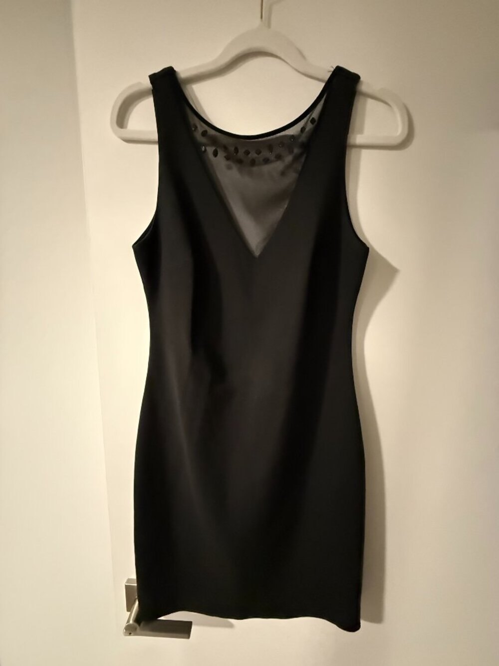 Zara Trafaluc Black Dress Size L (fits small)